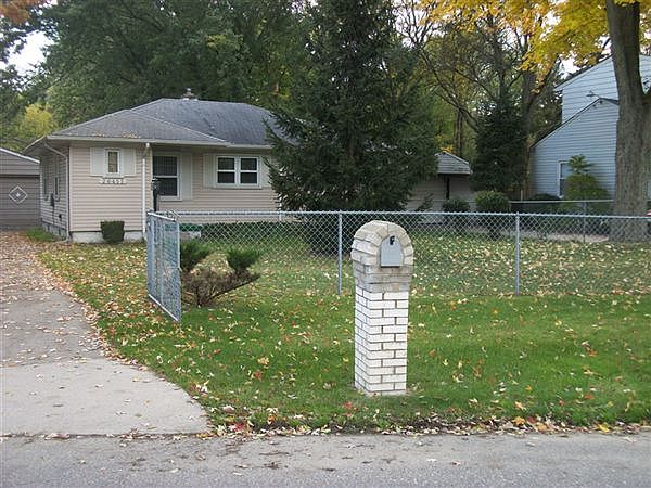 front of house secured by fence