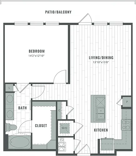 Floor plan A1R