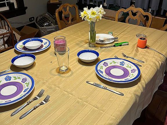Large dining room