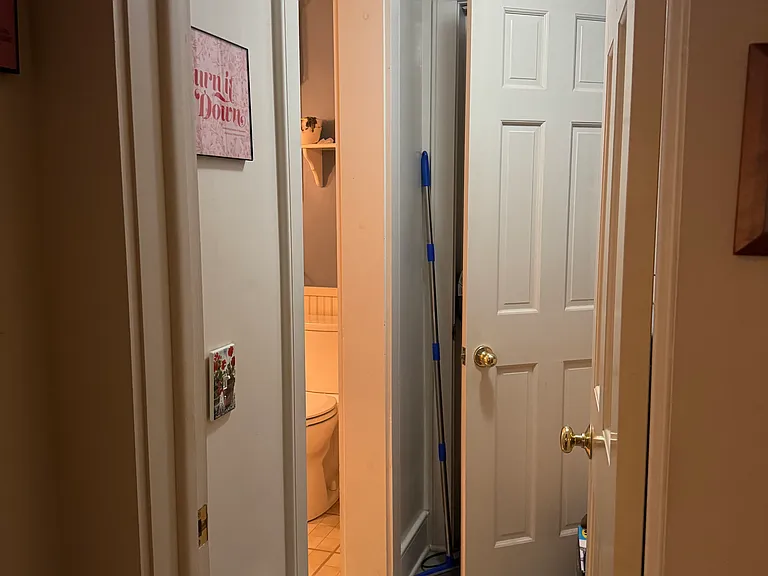 Bathroom Hallway & Linen Closet