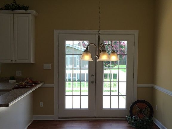 Spacious dining area