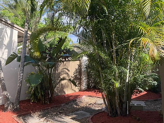 Front fully fenced garden with gate