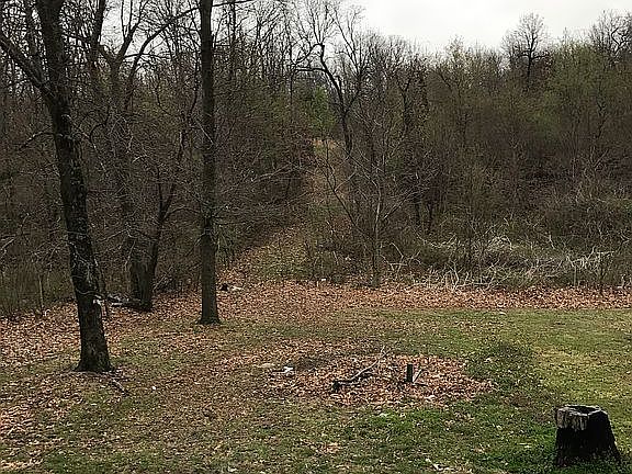 View behind house