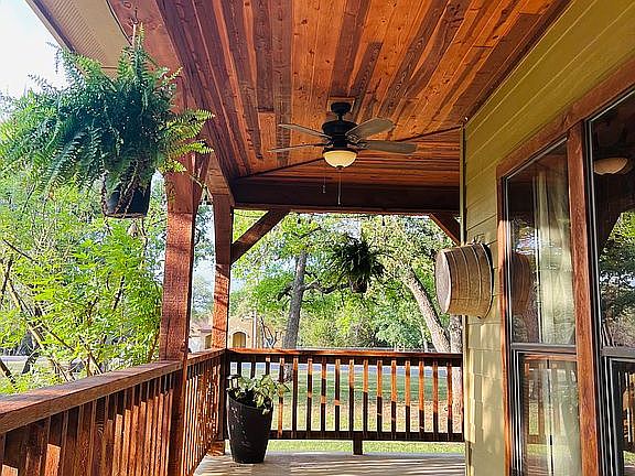 Cedar wrap around porches