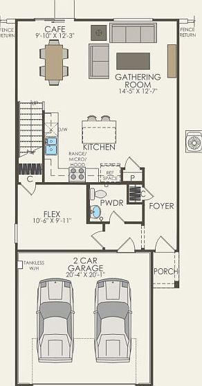 First Floor 3 br 2.5 ba