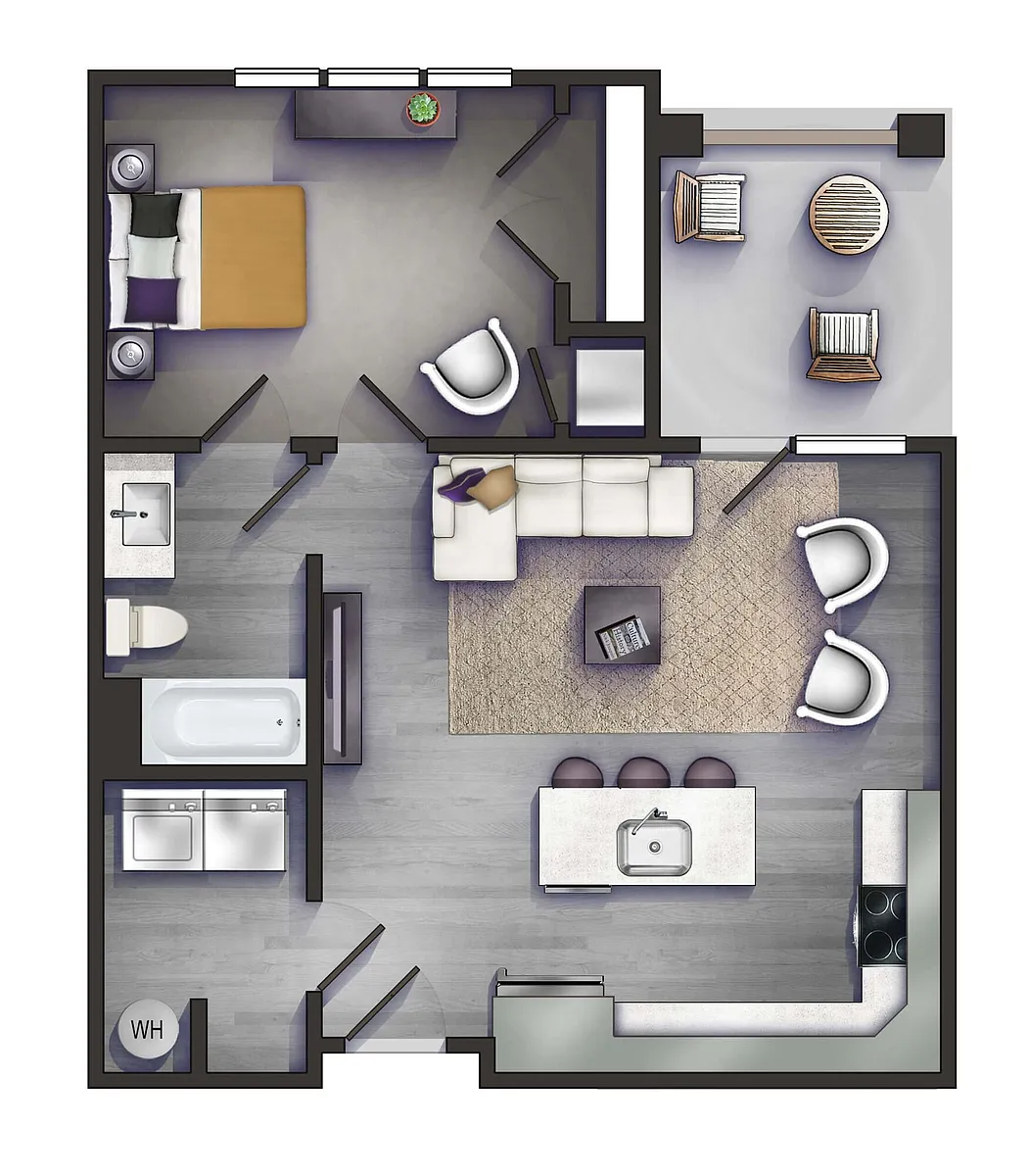 Floor plan A1 PH2