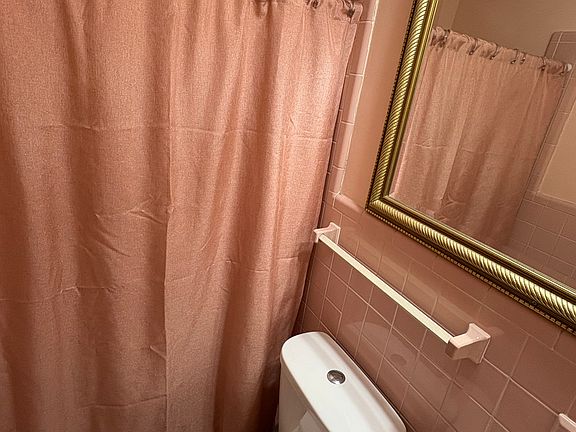 New paint & flooring in bathroom.