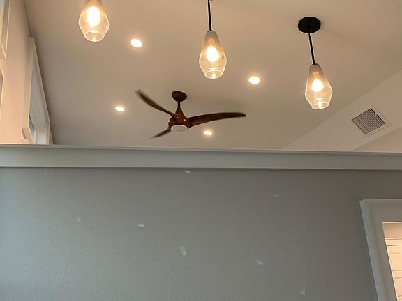 Decorative lights between master / living