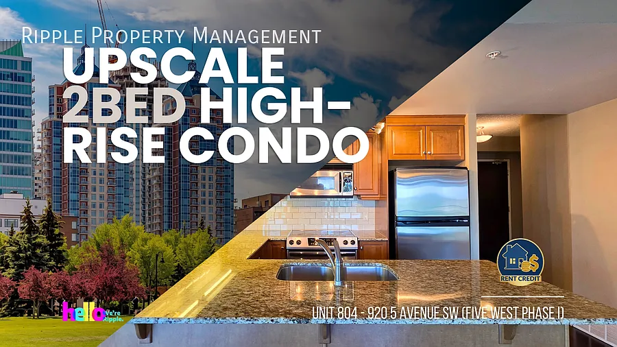 Incredible 2 Beds, 2 Baths Apartment/Condo | Downtown High-Rise Living & Jacuzzi Tub — Photo 1
