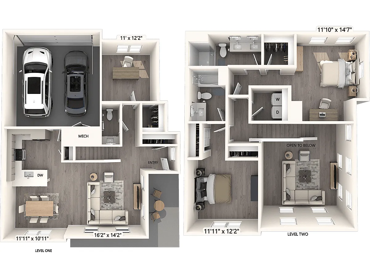 Floor plan B1T