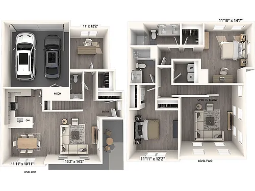Floor plan B1T
