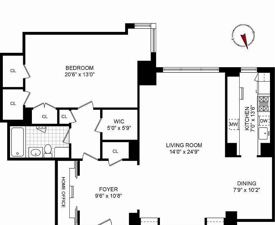 1st image of 70 E 10th St APT 17K
