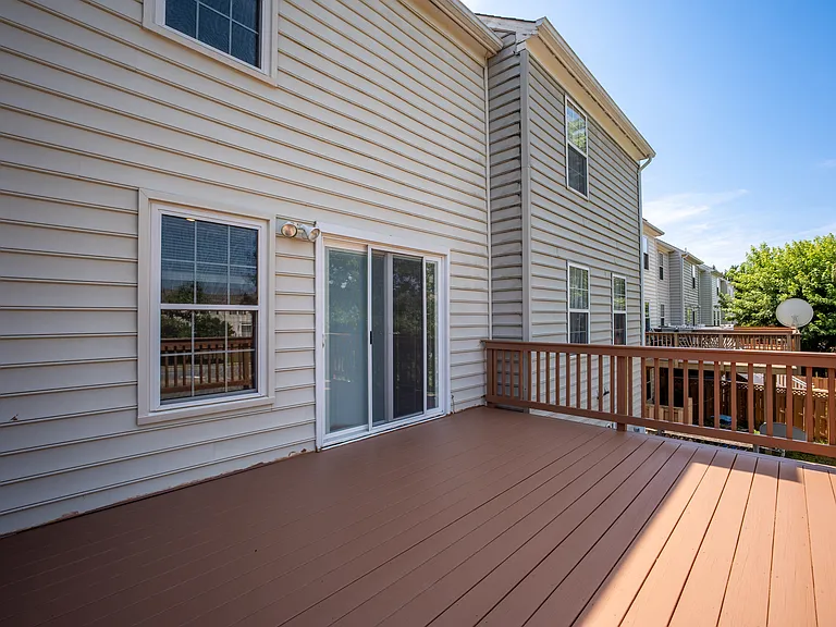 Second Floor Balcony