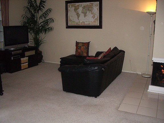 TV Room with Fireplace