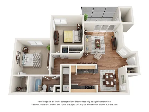 Floor plan B1