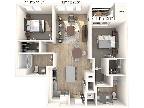 Floor plan B4