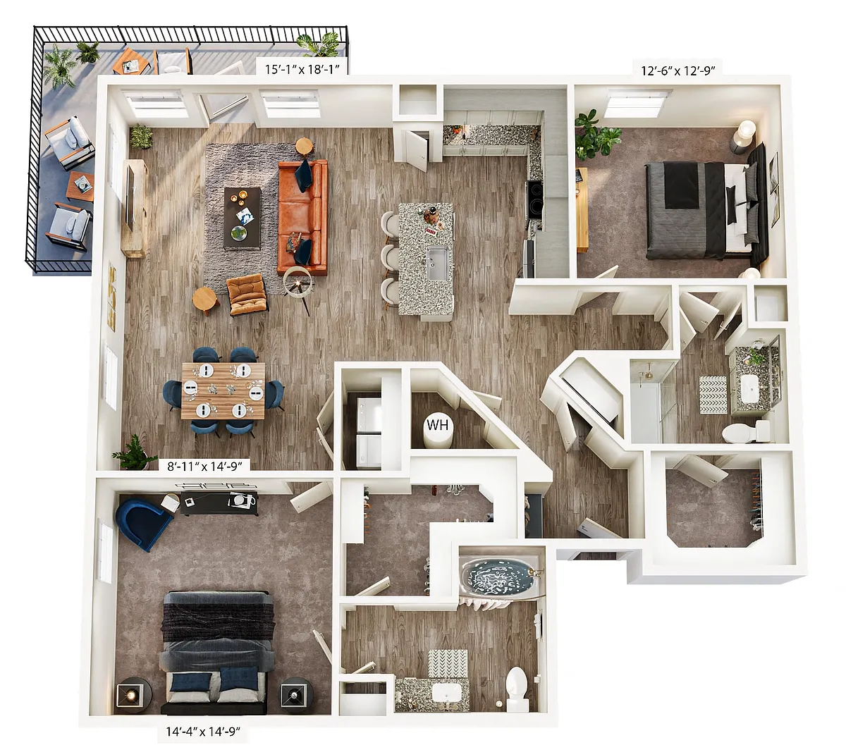 Floor plan B4