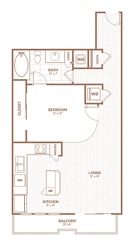Floor plan A2H