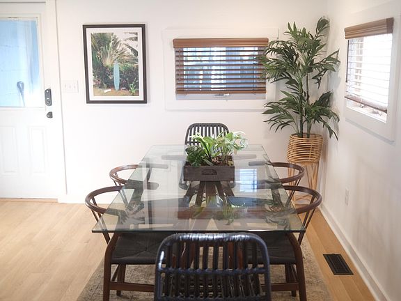 Dining table (open to kitchen)