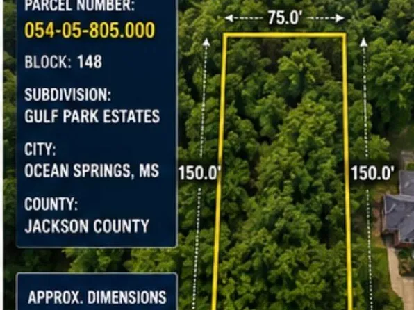 Elm Ave Lot 9, Ocean Springs, MS 39564