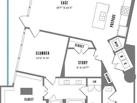 2nd image of 575 E 10th St #1202