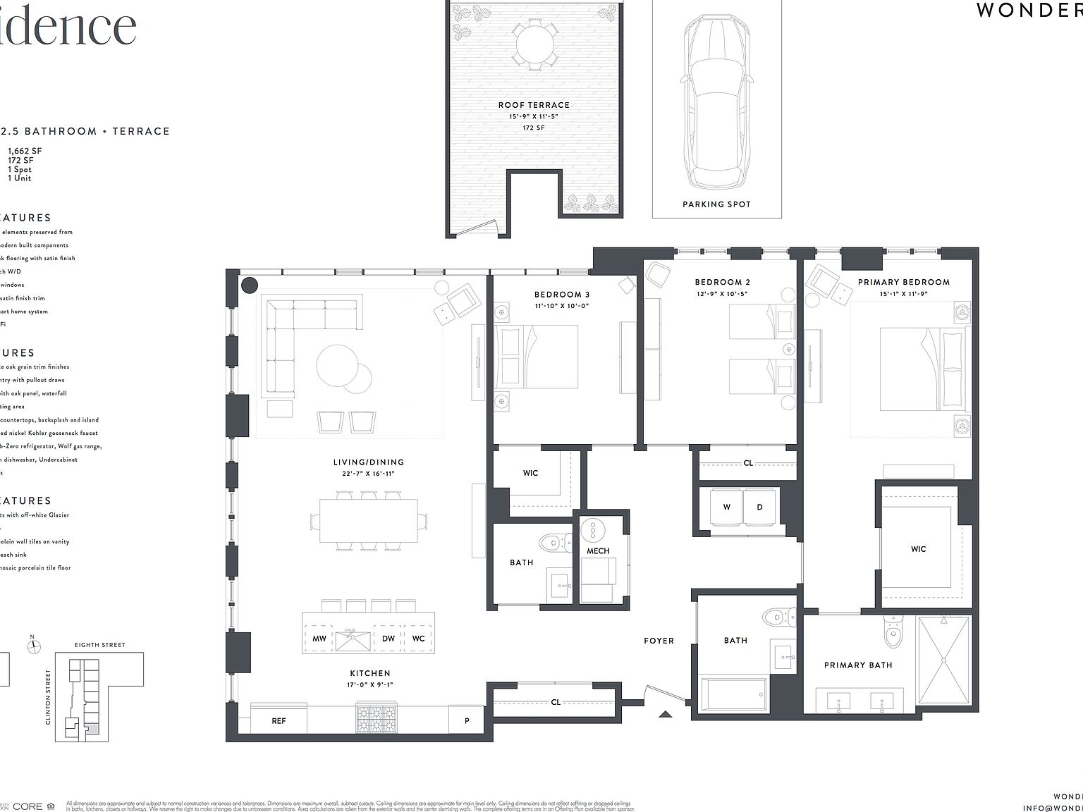 Residence 33 Plan, Wonder Lofts, Hoboken, NJ 07030 Zillow