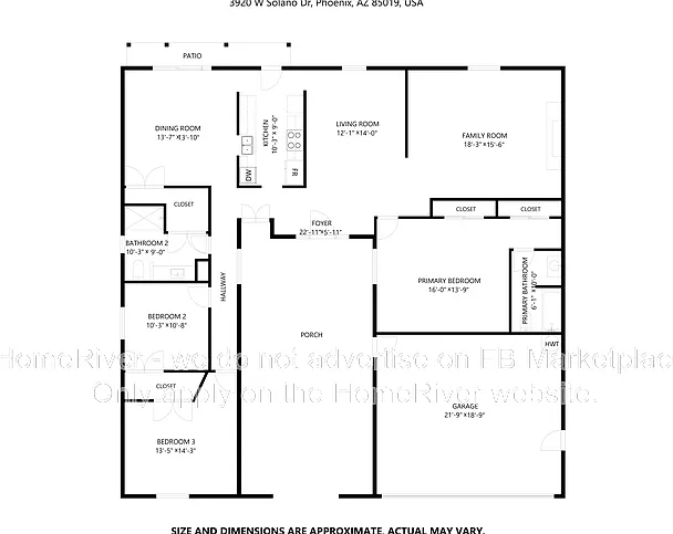 3 bed, 2.0 bath, 2000 sqft, $1,830 — Photo 2
