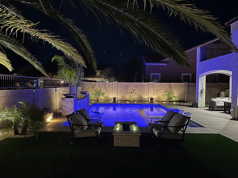 Private pool. No neighbors behind