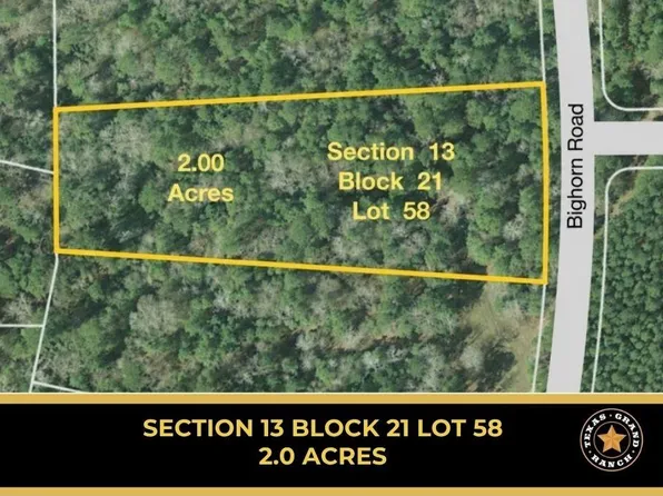 13-21-58 Bighorn Rd Lot 58, New Waverly, TX 77358