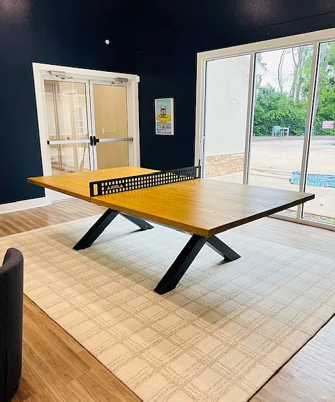 Table Tennis at the Clubhouse