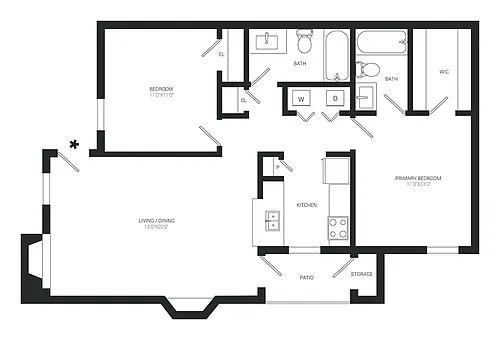 Floor plan Amber