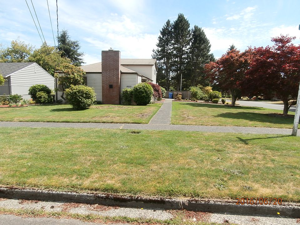 Home is on a big corner lot
