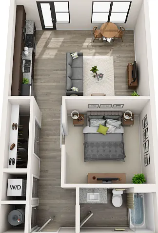 Perkins floor plan Main & Stone