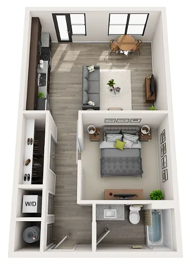 Floor plan Perkins