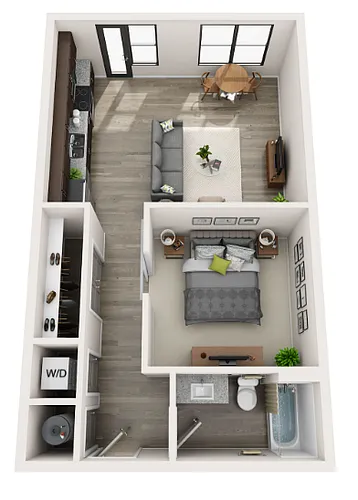 Floor plan Perkins