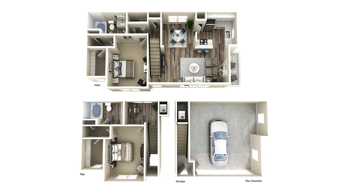 Floor plan The Chastain