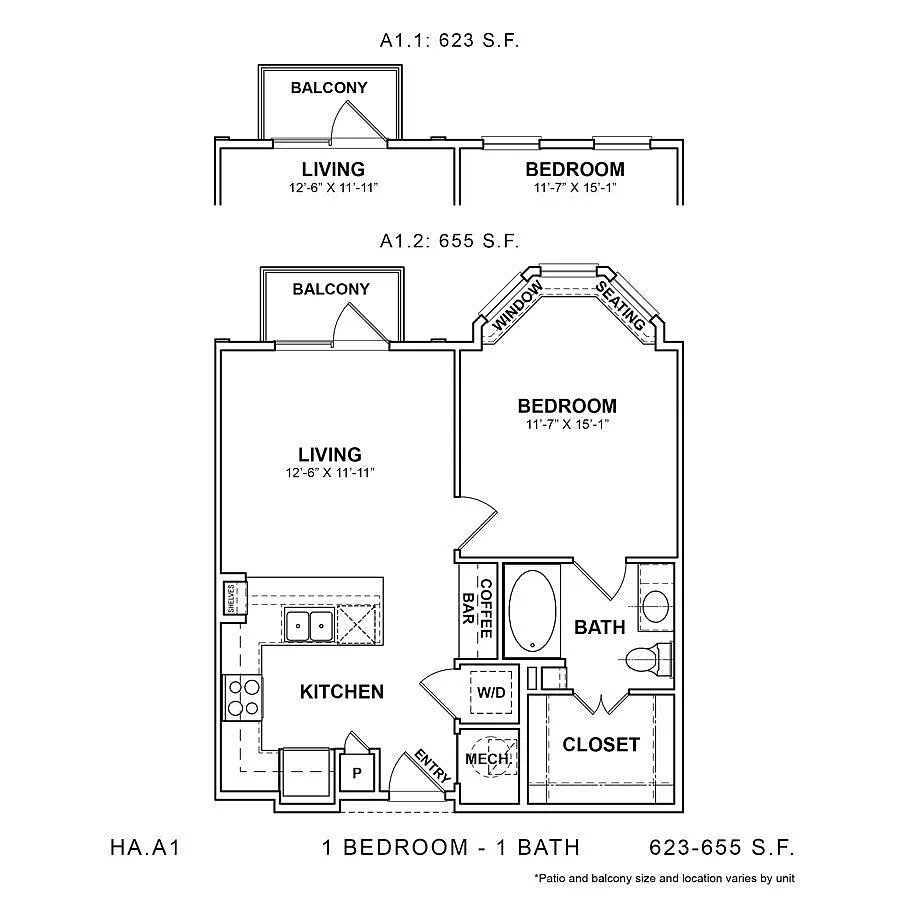 Floor plan HA.A1