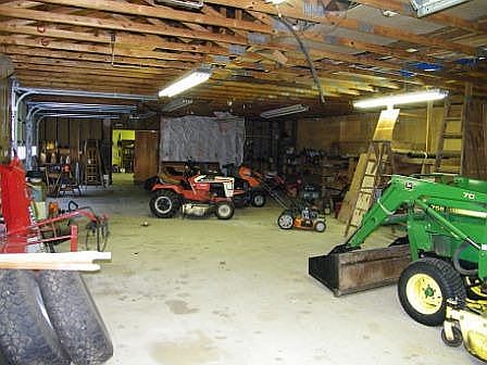 interior 4 bay garage