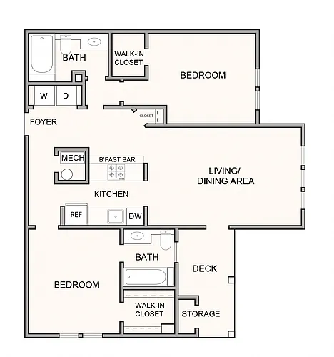 Floor plan The Maple