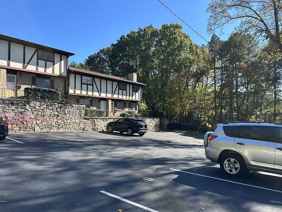 Cross the parking lot
