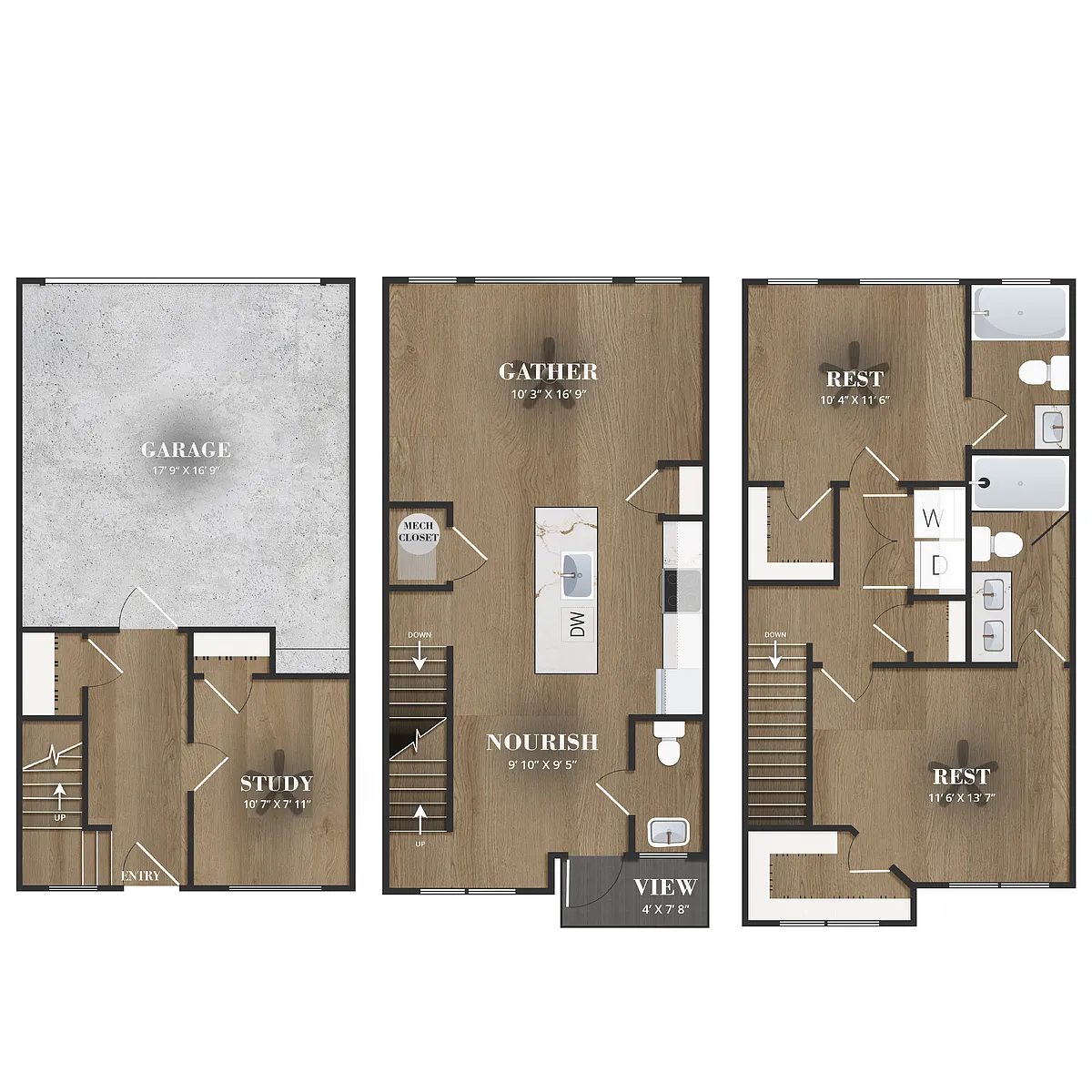 Floor plan Bridge