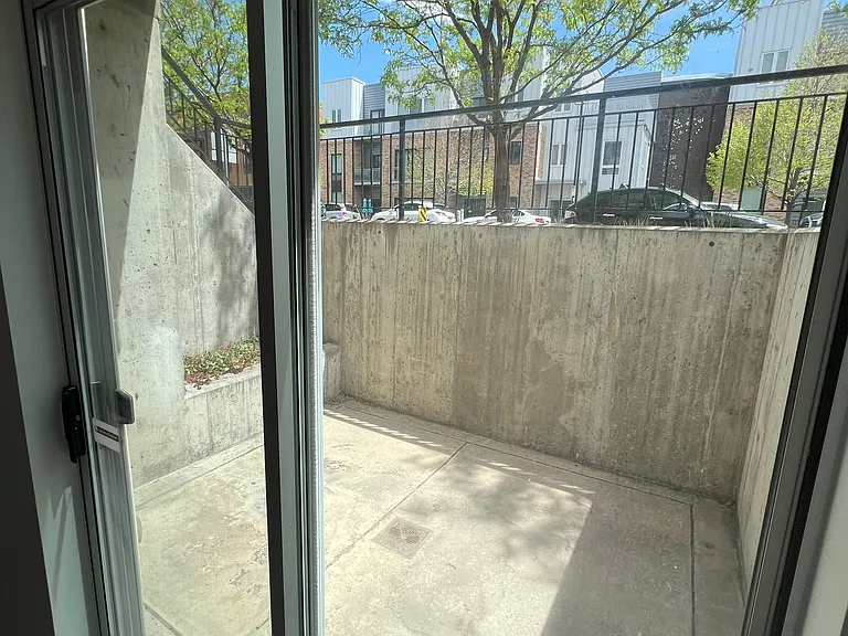 First floor bedroom outdoor living space