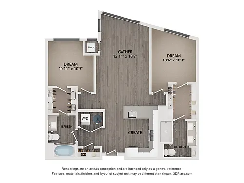 Floor plan D17
