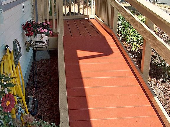 HANDICAP RAMP - NEW PORCH
