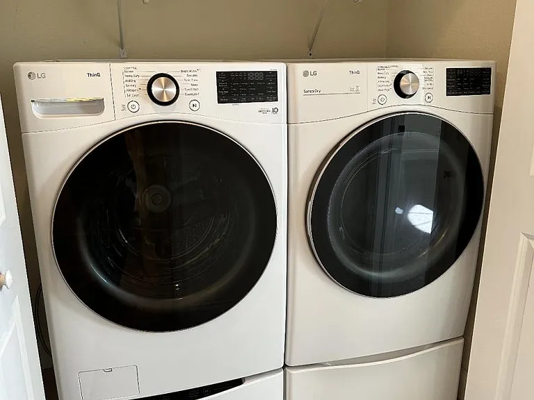 Brand new washer and dryer PLUS....
(see next photo)