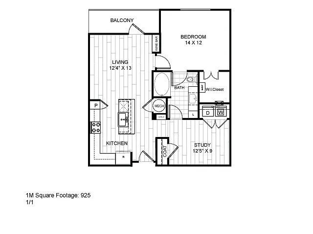 Floor plan A7 Renovated