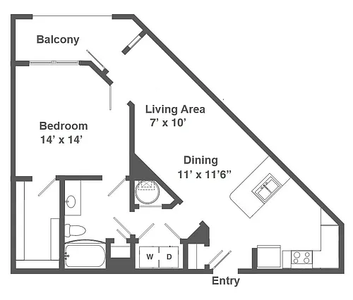Floor plan A3-815