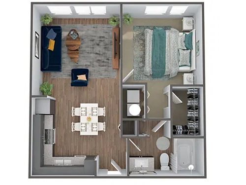 Floor plan Hamlin