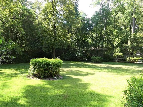 Back yard to the left side