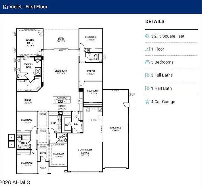 2nd image of 19208 W Palmaritas Drive